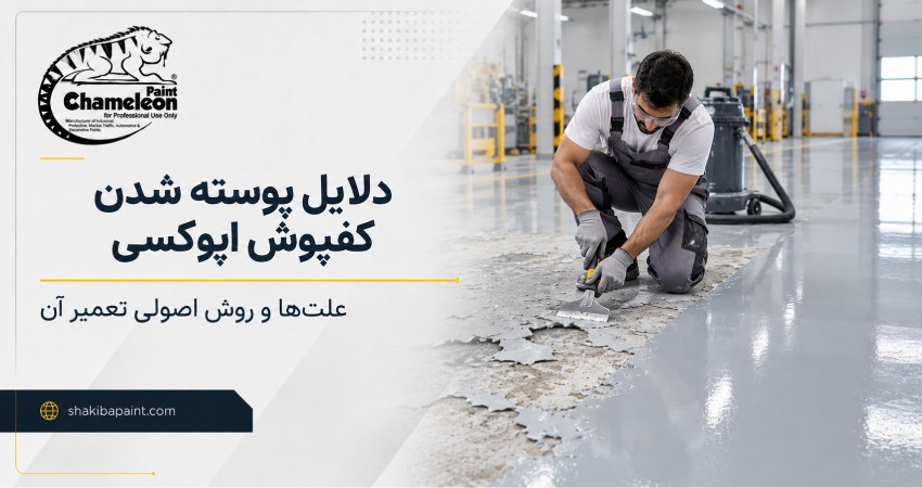دلایل پوسته شدن کفپوش اپوکسی