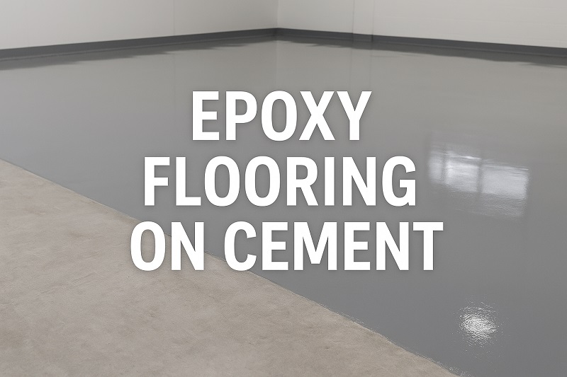 کفپوش اپوکسی روی سیمان